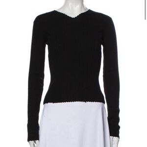 Classic Black 100% wool Sweater